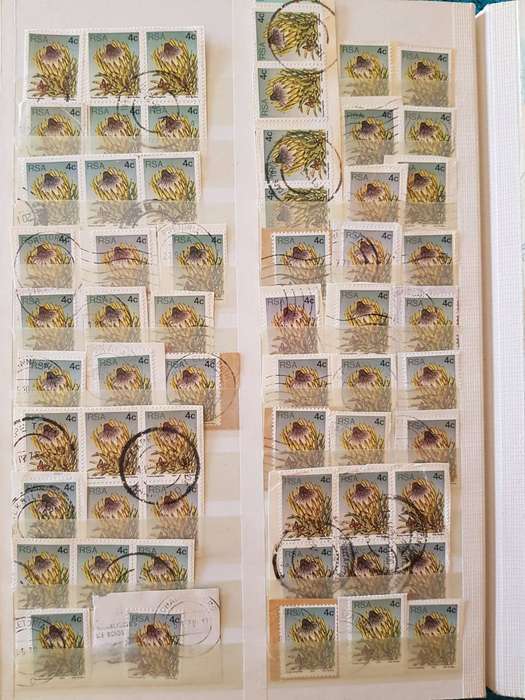 RSA STAMPS WITH SOME VERY GOOD POSTMARKS