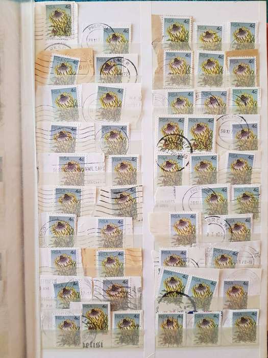 RSA STAMPS WITH SOME VERY GOOD POSTMARKS