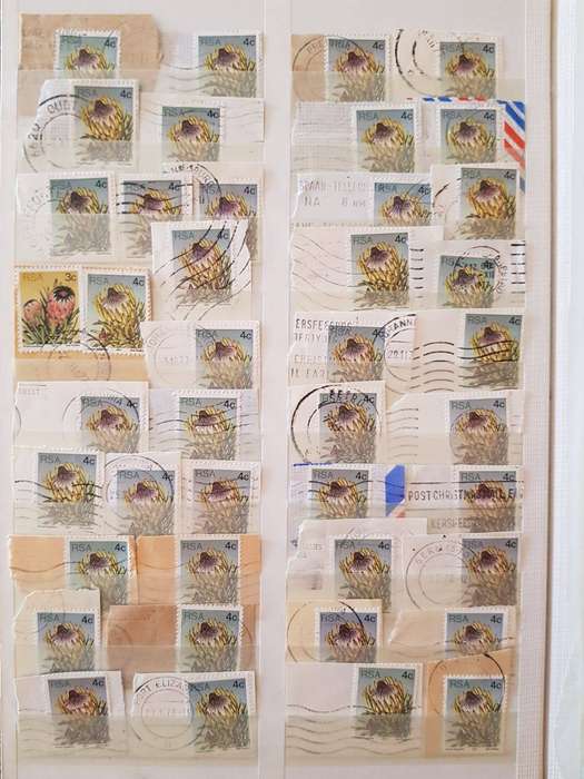 RSA STAMPS WITH SOME VERY GOOD POSTMARKS