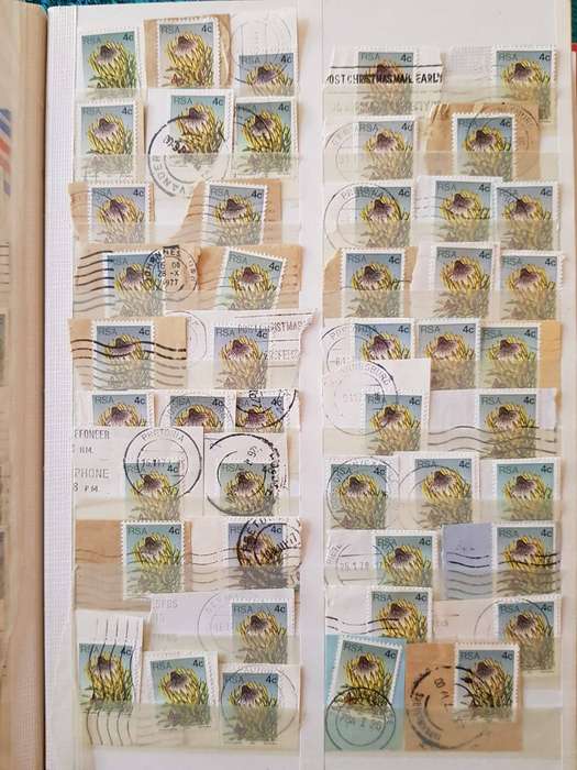 RSA STAMPS WITH SOME VERY GOOD POSTMARKS