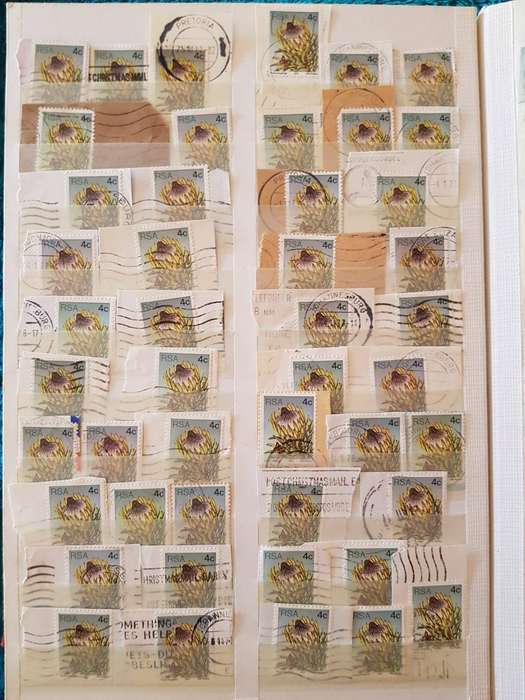 RSA STAMPS WITH SOME VERY GOOD POSTMARKS