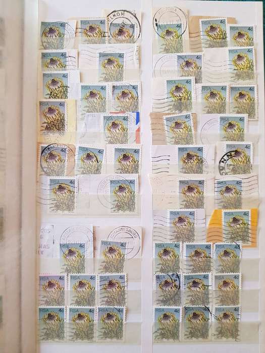 RSA STAMPS WITH SOME VERY GOOD POSTMARKS