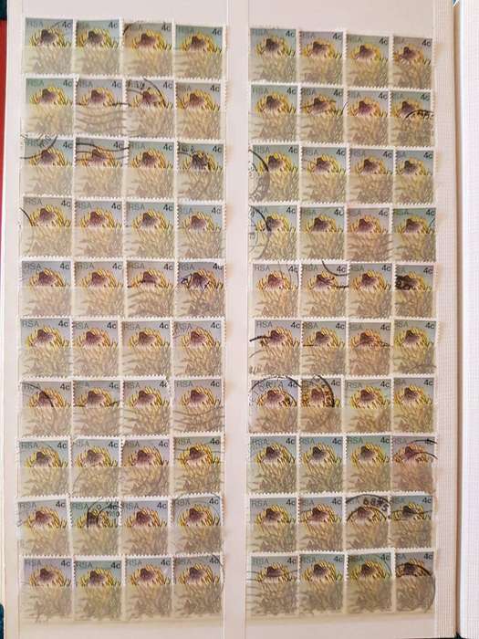 RSA STAMPS WITH SOME VERY GOOD POSTMARKS