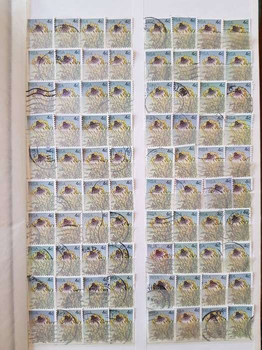 RSA STAMPS WITH SOME VERY GOOD POSTMARKS