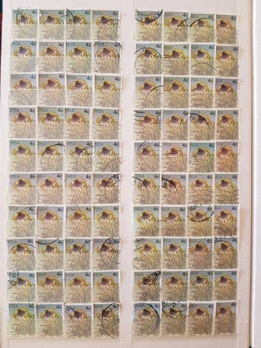 RSA STAMPS WITH SOME VERY GOOD POSTMARKS