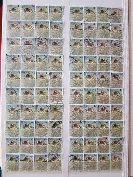 RSA STAMPS WITH SOME VERY GOOD POSTMARKS