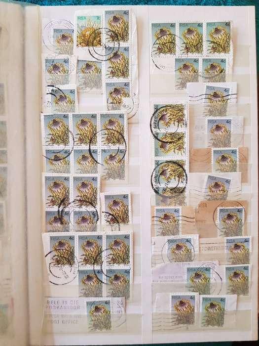 RSA STAMPS WITH SOME VERY GOOD POSTMARKS