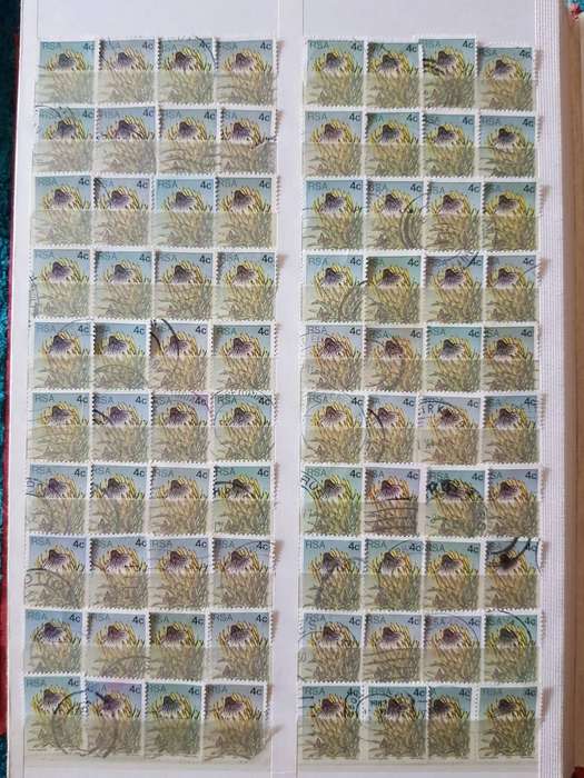 RSA STAMPS WITH SOME VERY GOOD POSTMARKS
