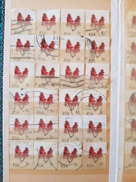RSA STAMPS USED