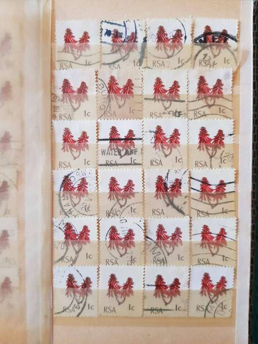 RSA STAMPS USED