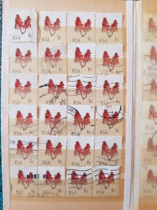 RSA STAMPS USED