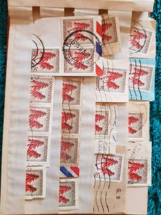 RSA STAMPS USED