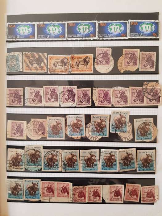 RSA STAMPS WITH SOME VERY GOOD POSTMARKS