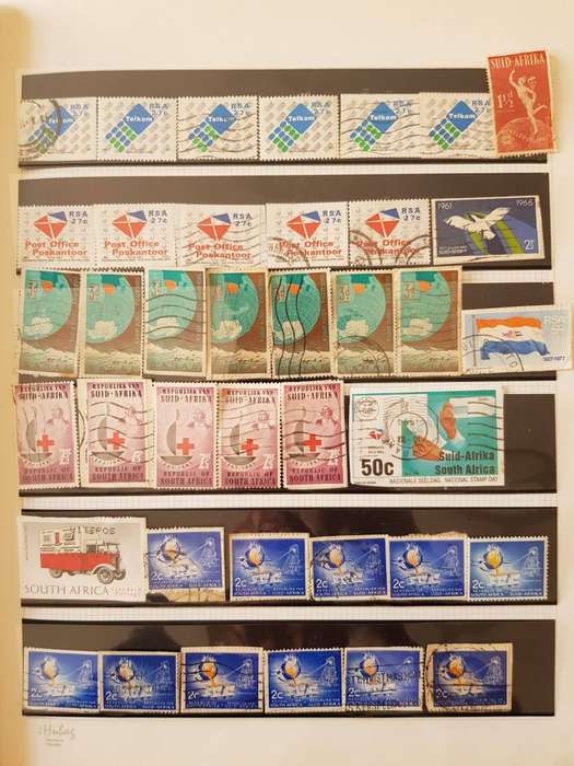 RSA STAMPS WITH SOME VERY GOOD POSTMARKS