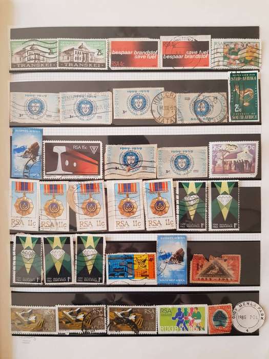 RSA STAMPS WITH SOME VERY GOOD POSTMARKS