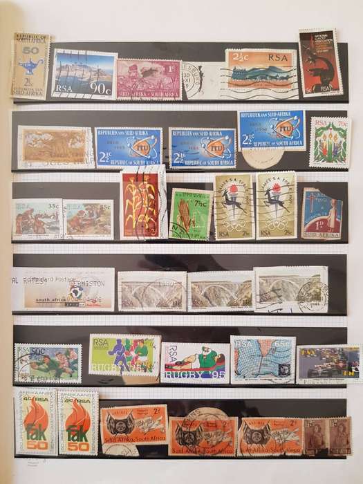 RSA STAMPS WITH SOME VERY GOOD POSTMARKS