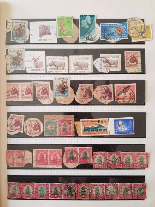RSA STAMPS WITH SOME VERY GOOD POSTMARKS