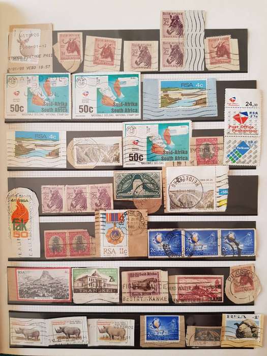 RSA STAMPS WITH SOME VERY GOOD POSTMARKS