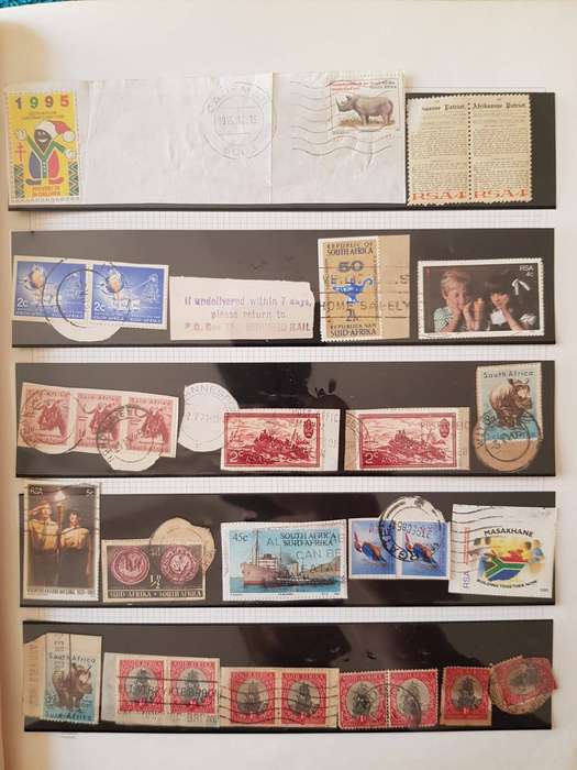 RSA STAMPS WITH SOME VERY GOOD POSTMARKS