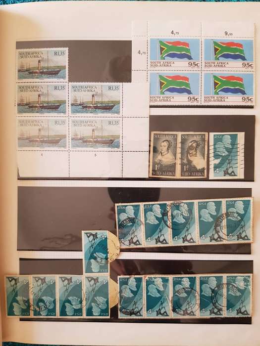 RSA STAMPS WITH SOME VERY GOOD POSTMARKS