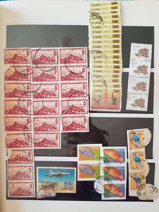 RSA STAMPS WITH SOME VERY GOOD POSTMARKS