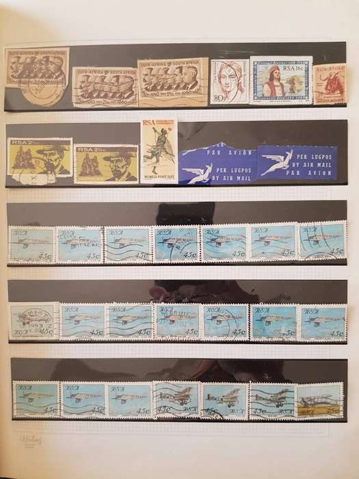 RSA STAMPS WITH SOME VERY GOOD POSTMARKS
