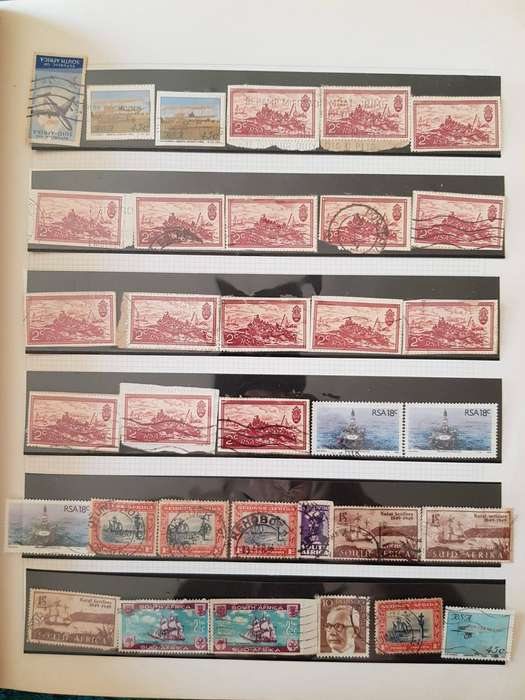 RSA STAMPS WITH SOME VERY GOOD POSTMARKS