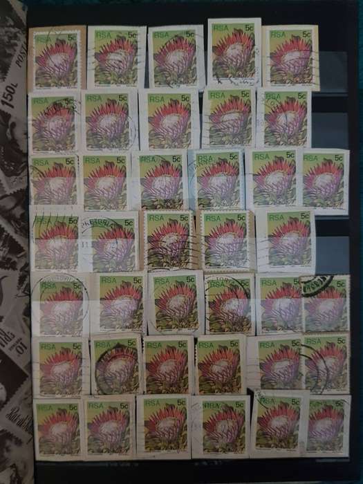 RSA STAMPS WITH SOME VERY GOOD POSTMARKS