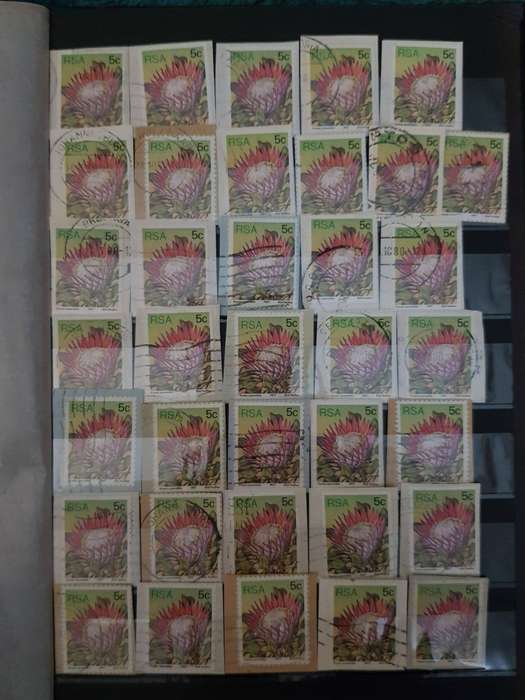 RSA STAMPS WITH SOME VERY GOOD POSTMARKS