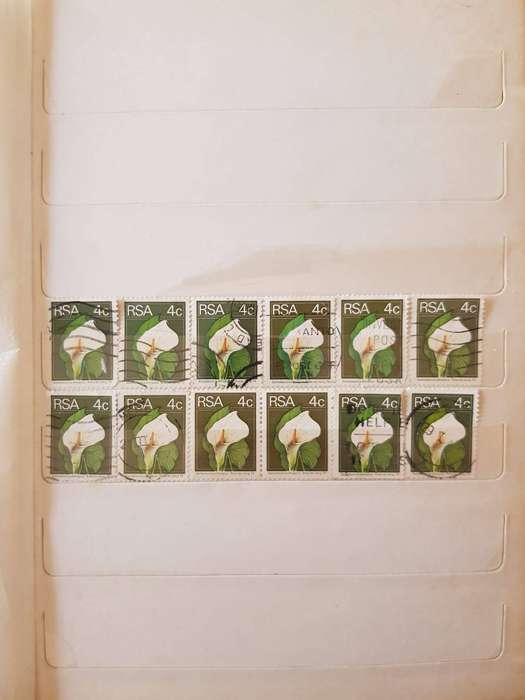 RSA STAMPS WITH SOME VERY GOOD POSTMARKS