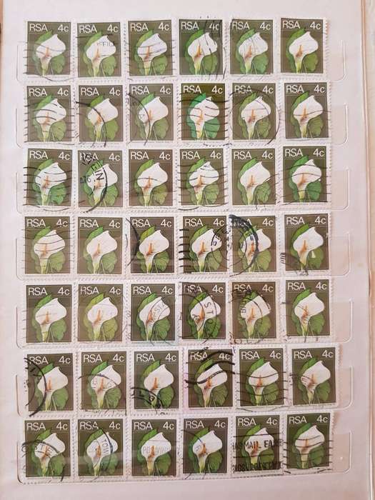RSA STAMPS WITH SOME VERY GOOD POSTMARKS