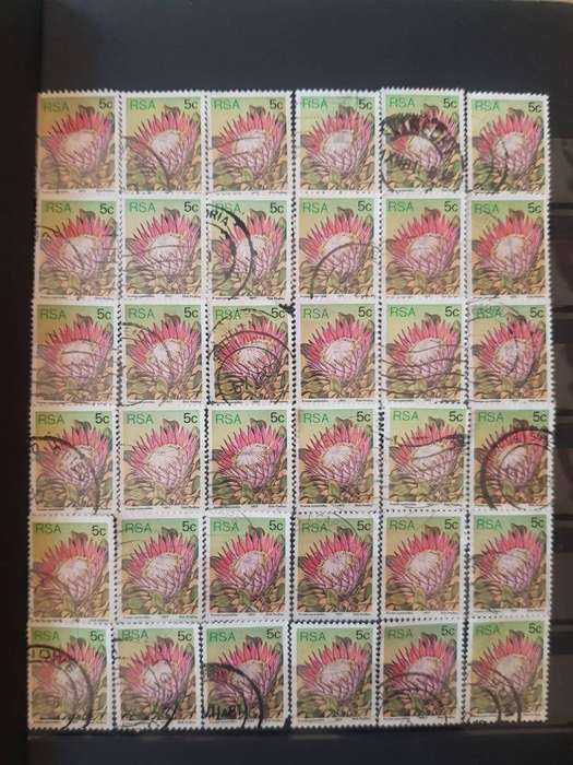 RSA STAMPS WITH SOME VERY GOOD POSTMARKS