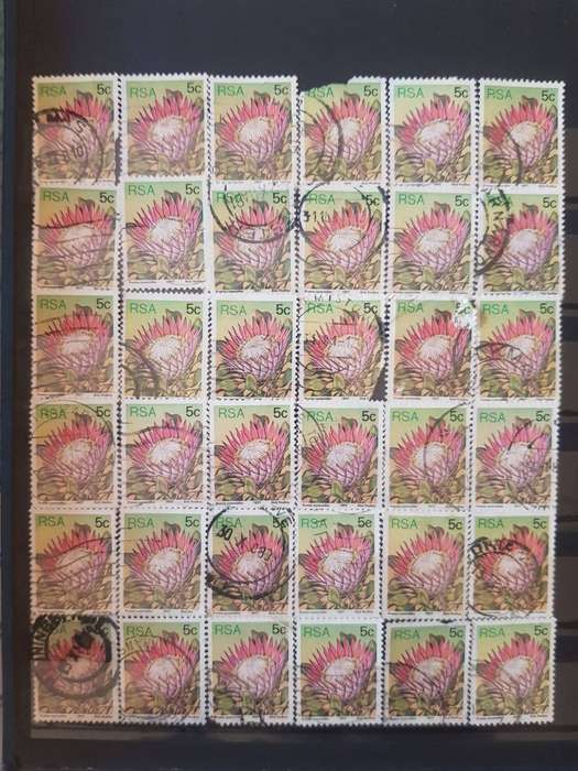 RSA STAMPS WITH SOME VERY GOOD POSTMARKS
