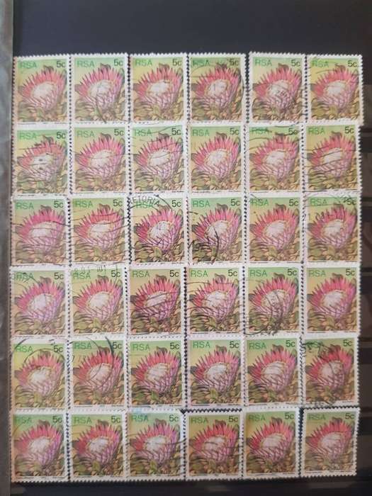 RSA STAMPS WITH SOME VERY GOOD POSTMARKS