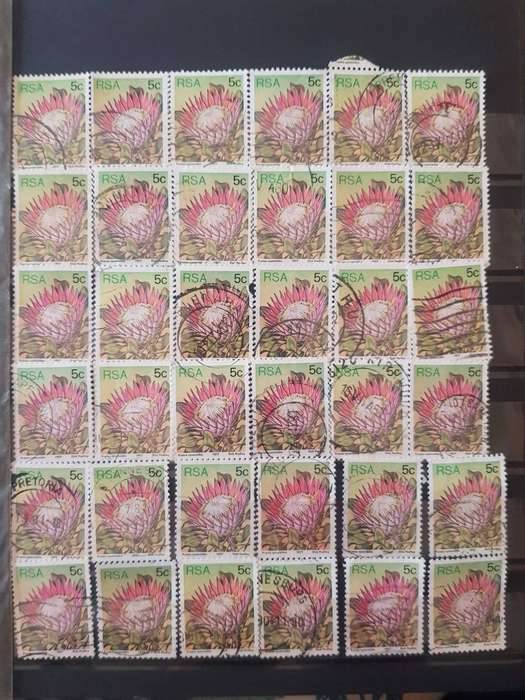RSA STAMPS WITH SOME VERY GOOD POSTMARKS