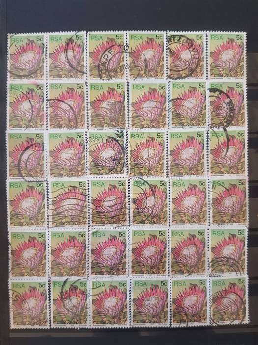 RSA STAMPS WITH SOME VERY GOOD POSTMARKS