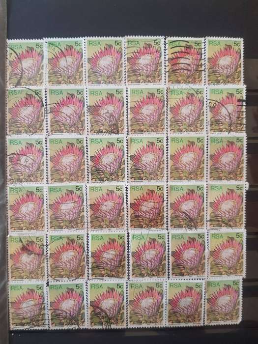 RSA STAMPS WITH SOME VERY GOOD POSTMARKS