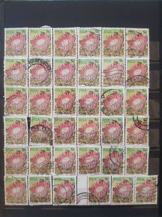 RSA STAMPS WITH SOME VERY GOOD POSTMARKS