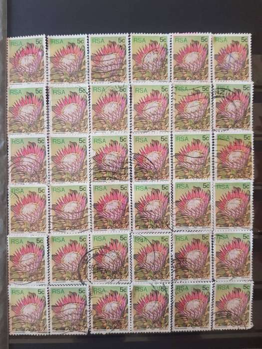 RSA STAMPS WITH SOME VERY GOOD POSTMARKS
