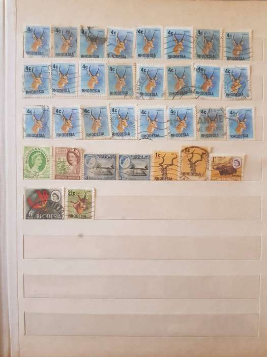 RSA STAMPS WITH SOME VERY GOOD POSTMARKS