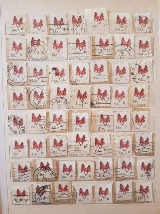 RSA STAMPS WITH SOME VERY GOOD POSTMARKS