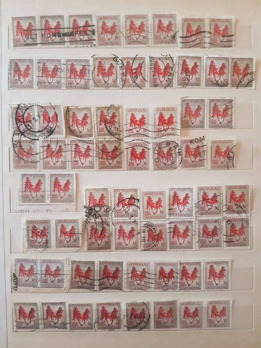 RSA STAMPS WITH SOME VERY GOOD POSTMARKS