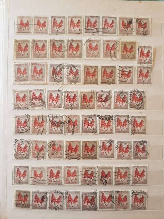 RSA STAMPS WITH SOME VERY GOOD POSTMARKS