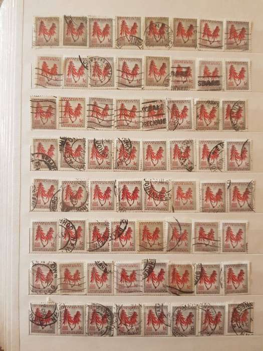 RSA STAMPS WITH SOME VERY GOOD POSTMARKS
