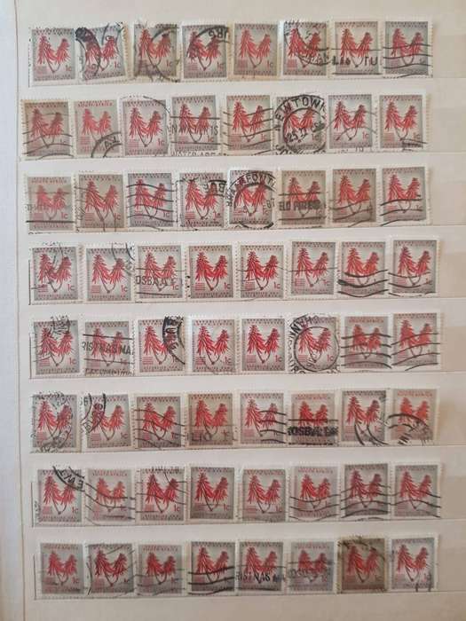 RSA STAMPS WITH SOME VERY GOOD POSTMARKS