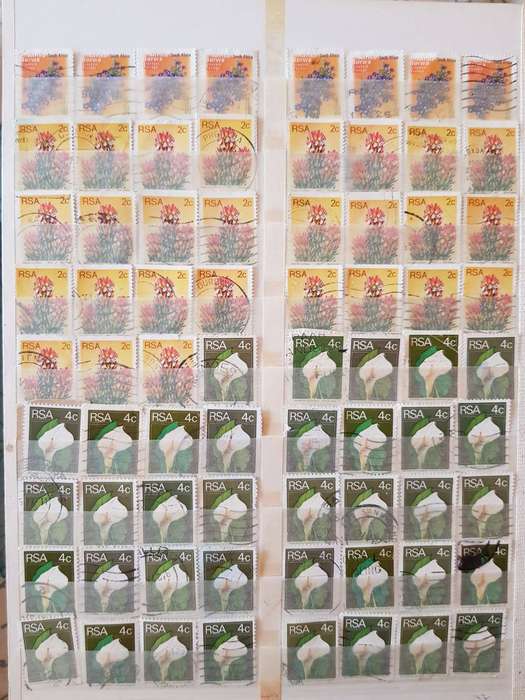 RSA STAMPS WITH SOME VERY GOOD POSTMARKS