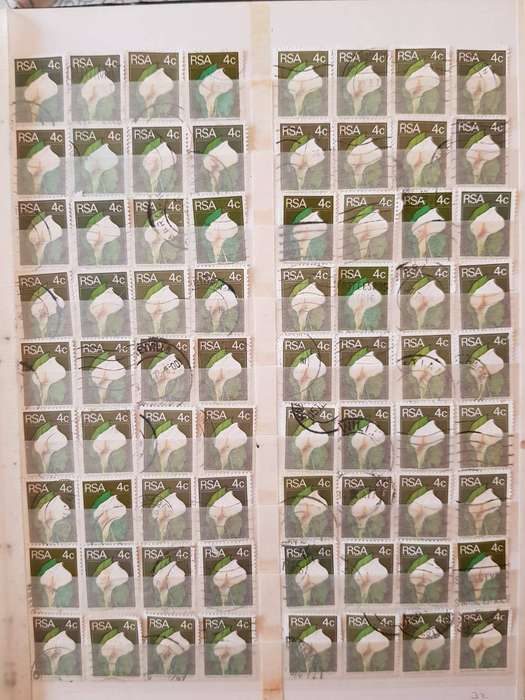 RSA STAMPS WITH SOME VERY GOOD POSTMARKS