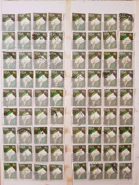 RSA STAMPS WITH SOME VERY GOOD POSTMARKS