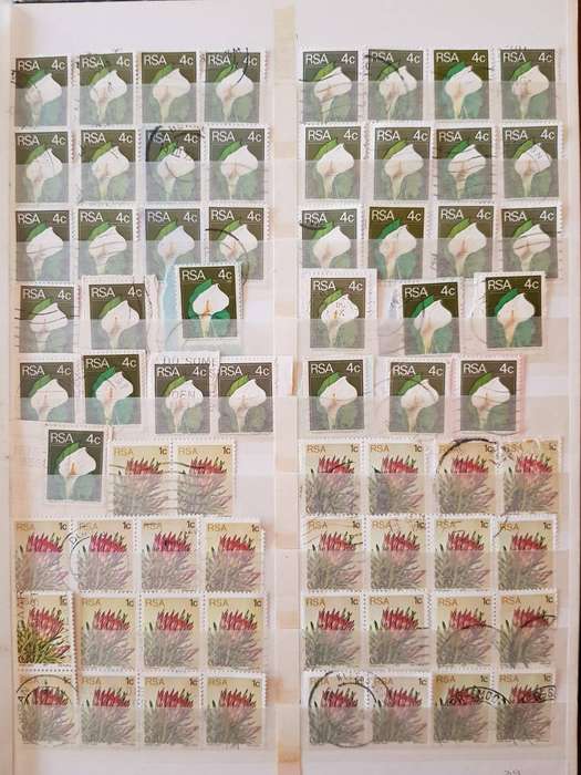 RSA STAMPS WITH SOME VERY GOOD POSTMARKS