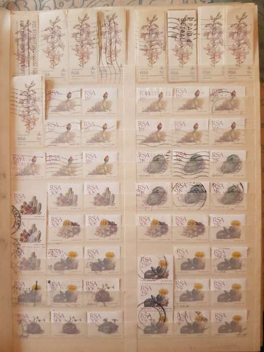 RSA STAMPS WITH SOME VERY GOOD POSTMARKS